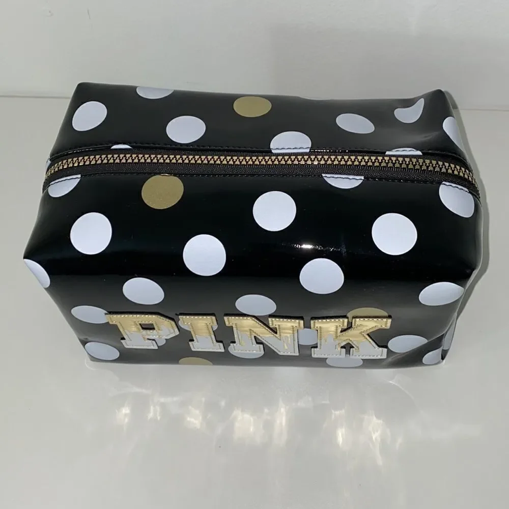 🔥NEW PINK VICTORIA SECRET cosmetics bag